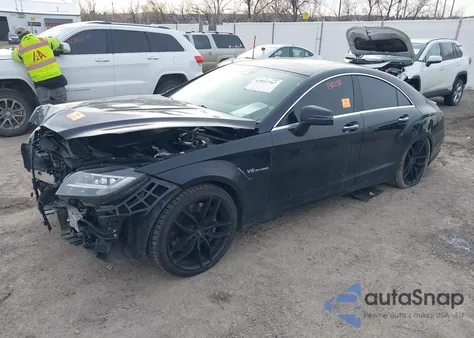 2014 Mercedes-Benz Cls 63 Amg 4Matic z USA, uszkodzony, nr VIN WDDLJ9CB4EA106471